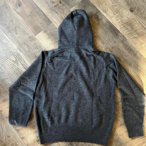 Buck Mason Wool Cashmere Sweater + Pants Set • Size Small • Charcoal - Picture 3 of 8